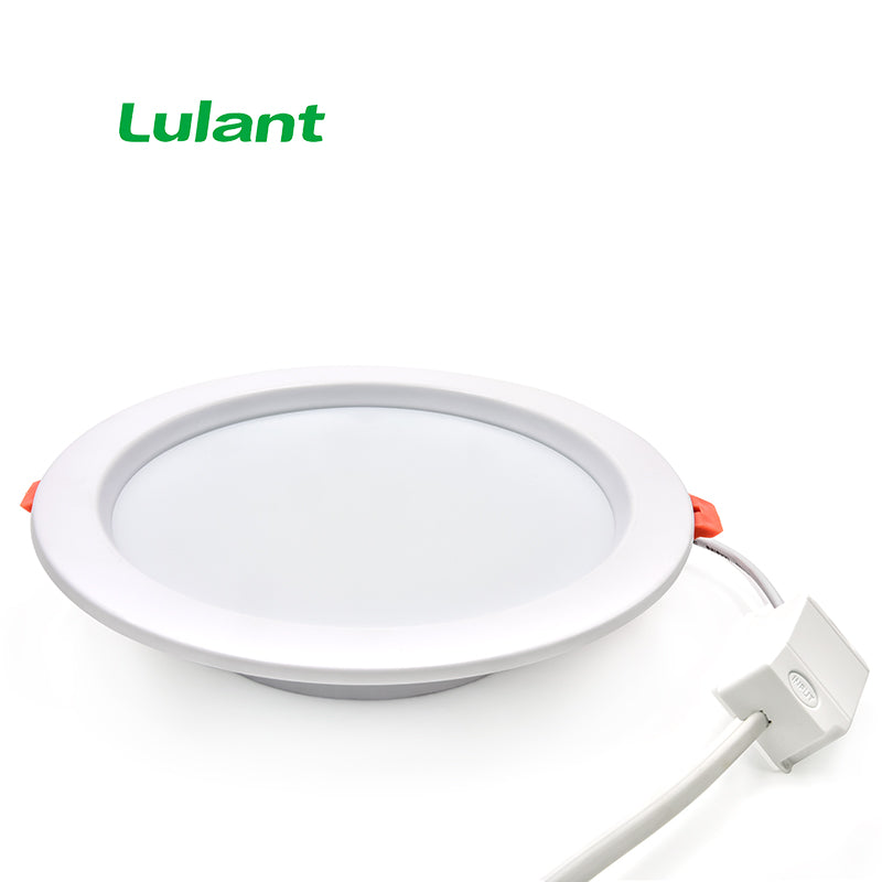 Lulant - LED Flat Downlight in circle shape [White][Yellow][Yellow Beige]