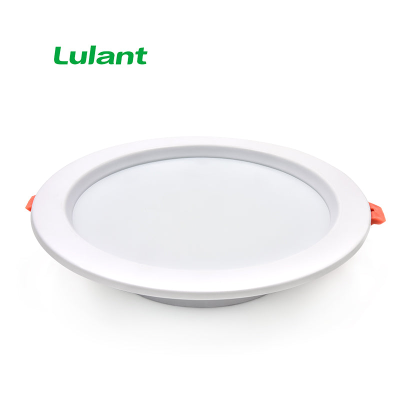 Lulant - LED Flat Downlight in circle shape [White][Yellow][Yellow Beige]